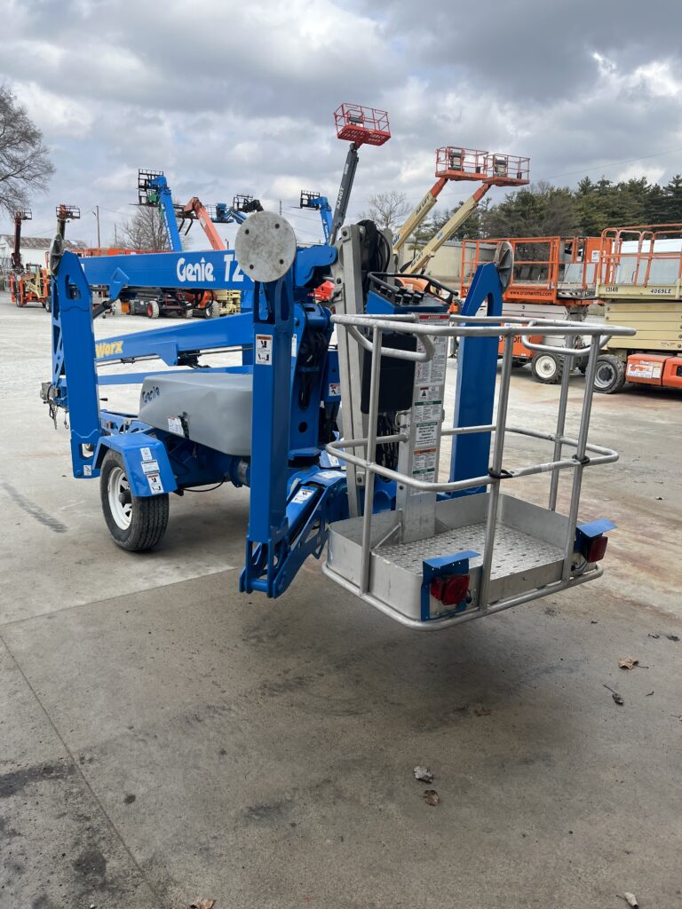2015 Genie TZ-50 – 50′ Electric Towable Boom Lift