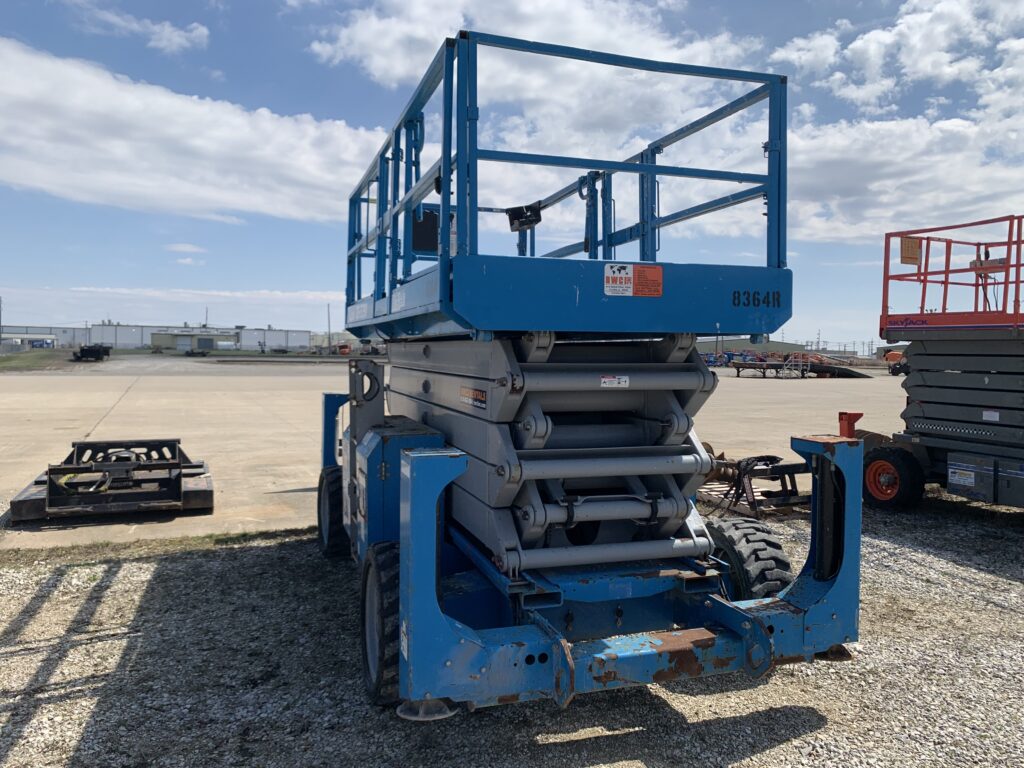2011 Genie GS-5390 RT – 53′ Diesel Rough Terrain Scissor Lift