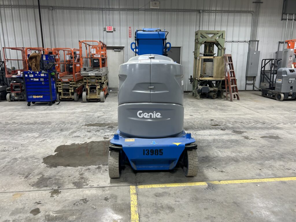 2017 Genie GR-26J – 26′ Straight Mast Lift with Jib