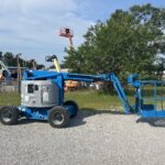2014 Genie Z-34/22 RT – 34′ Dual-Fuel Rough Terrain Articulated Boom Lift