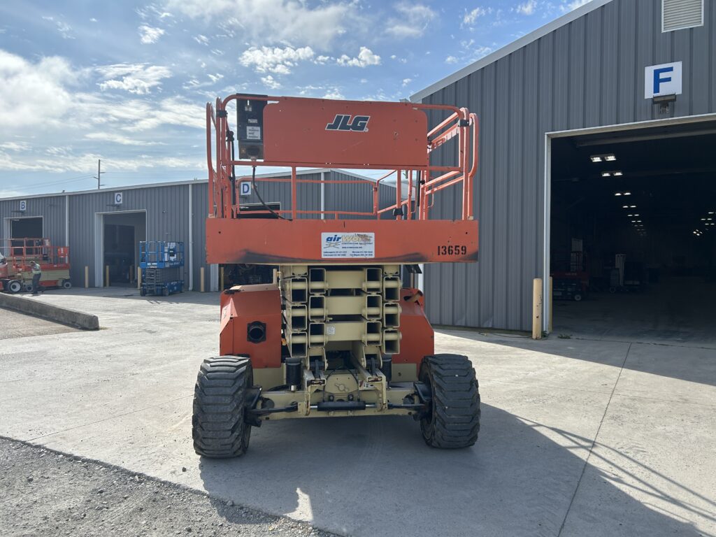 2016 JLG 4394RT – 43′ Diesel Rough Terrain Scissor Lift