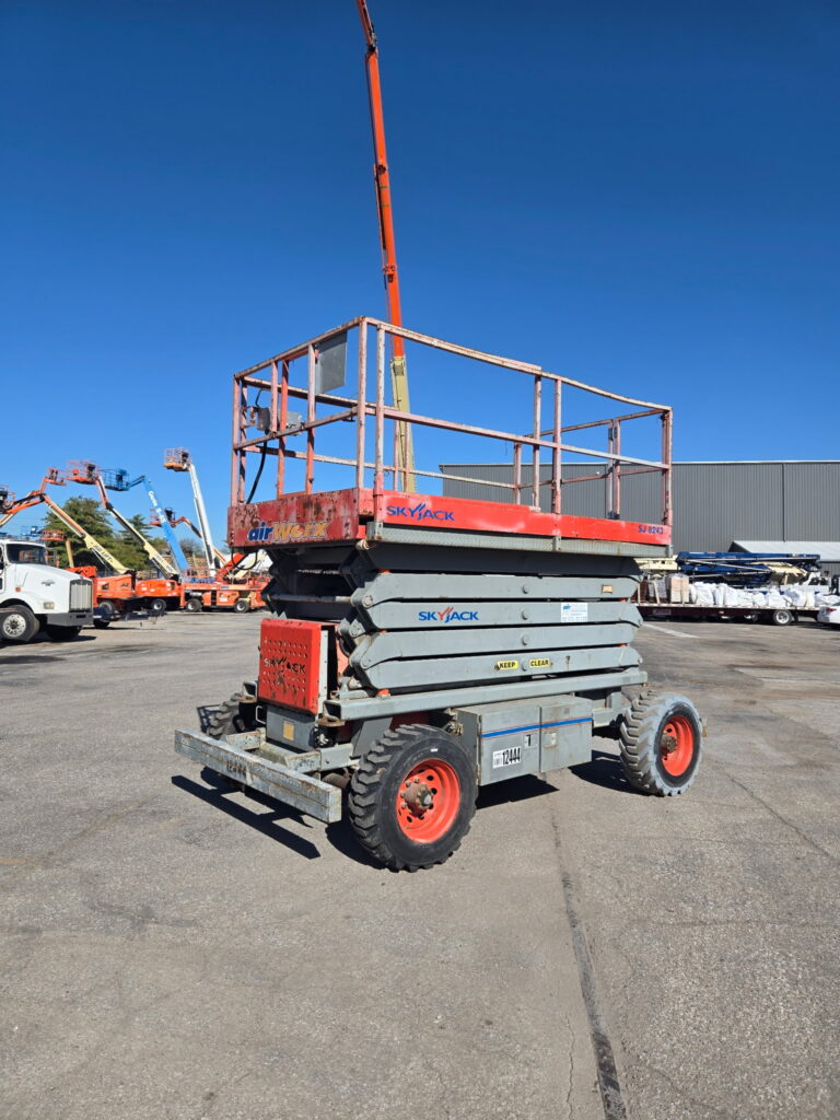 2006 Skyjack SJ8243RT – 43′ Rough Terrain Scissor Lift