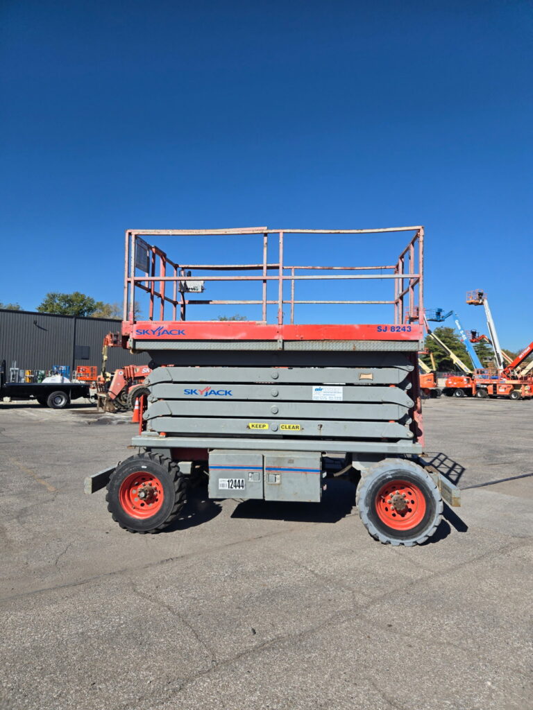 2006 Skyjack SJ8243RT – 43′ Rough Terrain Scissor Lift