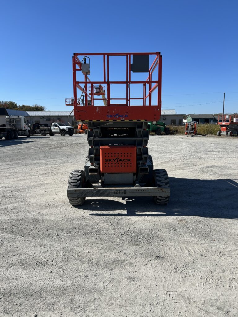 2006 Skyjack SJ8243RT – 43′ Diesel Rough Terrain Scissor Lift