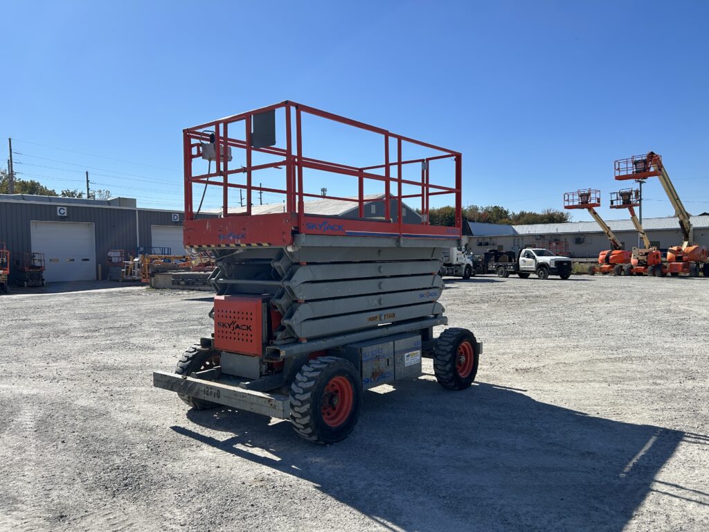 2006 Skyjack SJ8243RT – 43′ Diesel Rough Terrain Scissor Lift